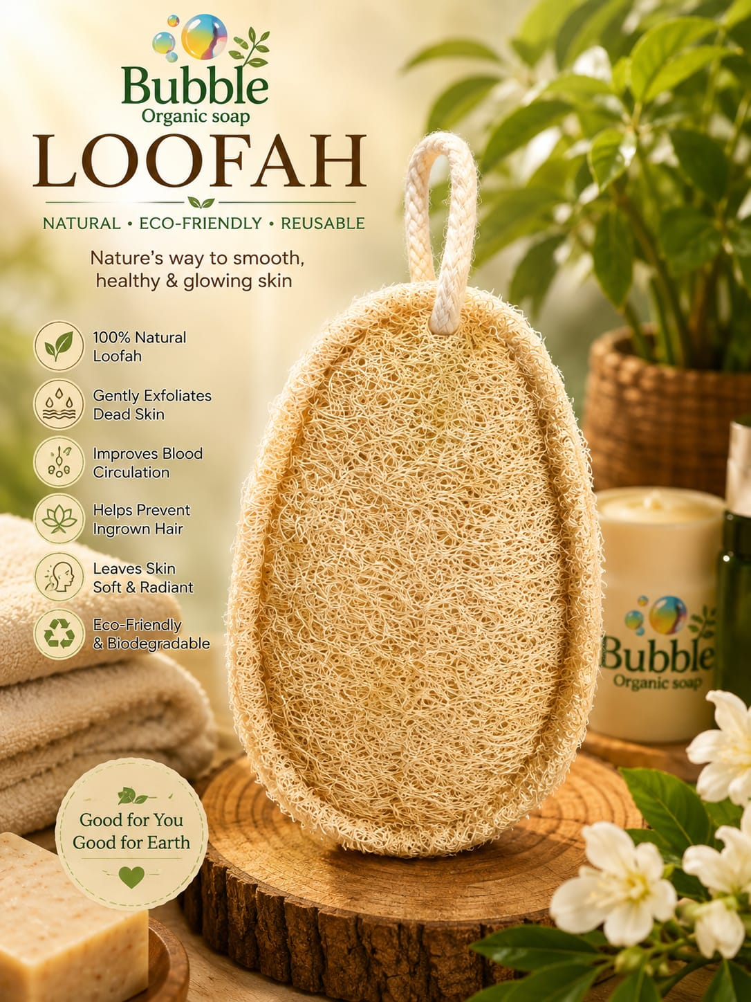 Organic Loofah